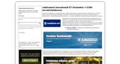 Desktop Screenshot of netticasinobonuskoodi.com